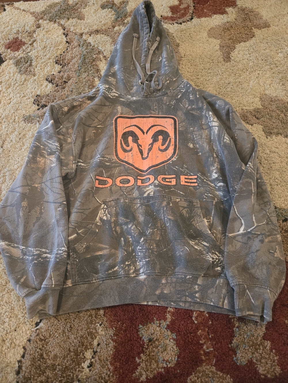 Dodge Logo Camo Hoodie